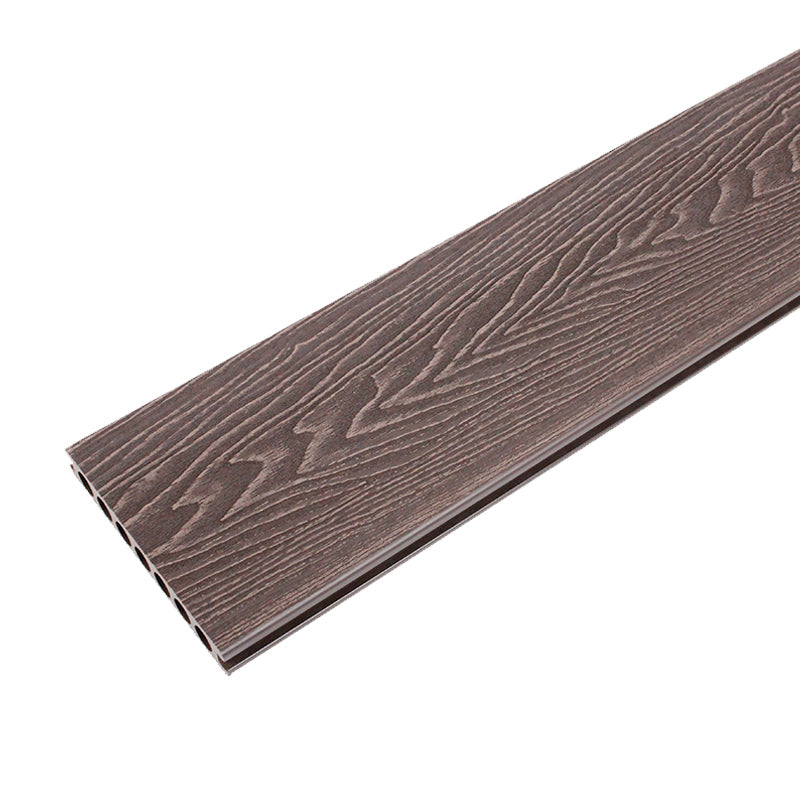 Deck Plank Wooden Outdoor Waterproof Rectangular Floor Board Coffee Clearhalo 'Home Improvement' 'home_improvement' 'home_improvement_outdoor_deck_tiles_planks' 'Outdoor Deck Tiles & Planks' 'Outdoor Flooring & Tile' 'Outdoor Remodel' 'outdoor_deck_tiles_planks' 6790014