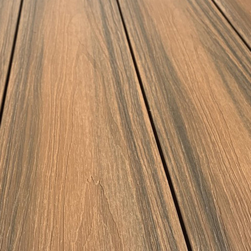 Deck Plank Wooden Outdoor Waterproof Rectangular Floor Board Brown Clearhalo 'Home Improvement' 'home_improvement' 'home_improvement_outdoor_deck_tiles_planks' 'Outdoor Deck Tiles & Planks' 'Outdoor Flooring & Tile' 'Outdoor Remodel' 'outdoor_deck_tiles_planks' 6790033