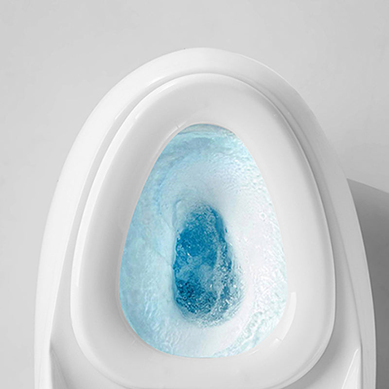 Contemporary Toilet Bowl One Piece Skirted Urine Toilet with Seat Clearhalo 'Bathroom Remodel & Bathroom Fixtures' 'Home Improvement' 'home_improvement' 'home_improvement_toilets' 'Toilets & Bidets' 'Toilets' 6792488