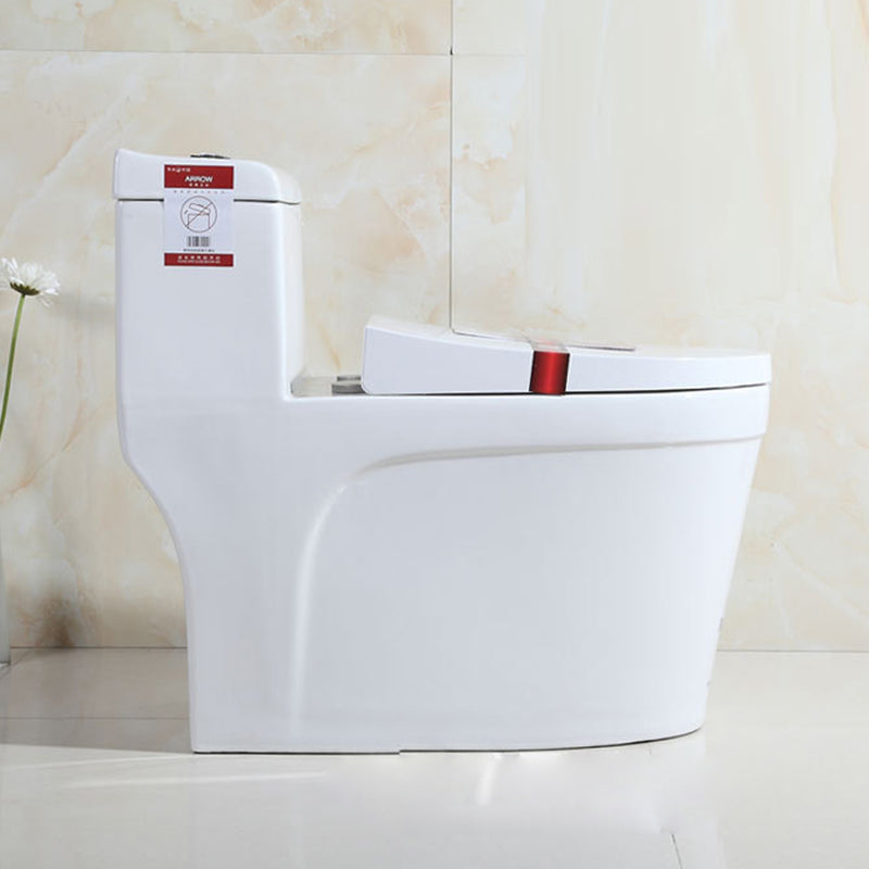 Traditional All-In-One Flush Toilet Floor Mount Urine Toilet for Bathroom Plastic 16"L x 29"W x 26"H 12" Clearhalo 'Bathroom Remodel & Bathroom Fixtures' 'Home Improvement' 'home_improvement' 'home_improvement_toilets' 'Toilets & Bidets' 'Toilets' 6792587