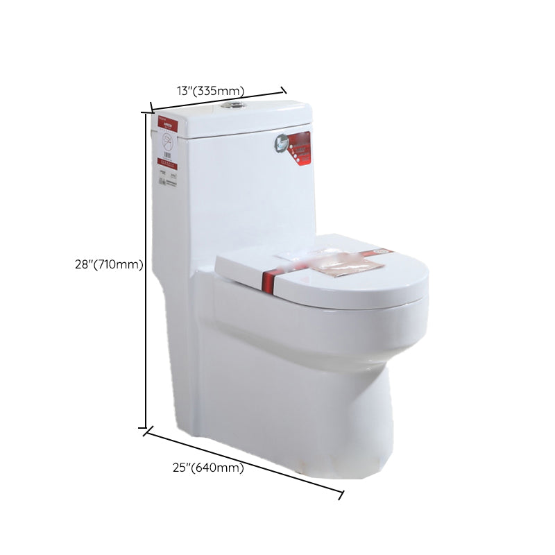 Traditional All-In-One Flush Toilet Floor Mount Urine Toilet for Bathroom Clearhalo 'Bathroom Remodel & Bathroom Fixtures' 'Home Improvement' 'home_improvement' 'home_improvement_toilets' 'Toilets & Bidets' 'Toilets' 6792602