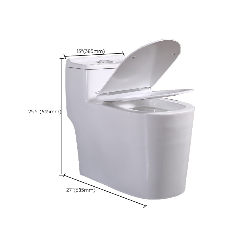 Contemporary All-In-One Flush Toilet Floor Mount Urine Toilet for Bathroom Clearhalo 'Bathroom Remodel & Bathroom Fixtures' 'Home Improvement' 'home_improvement' 'home_improvement_toilets' 'Toilets & Bidets' 'Toilets' 6792627