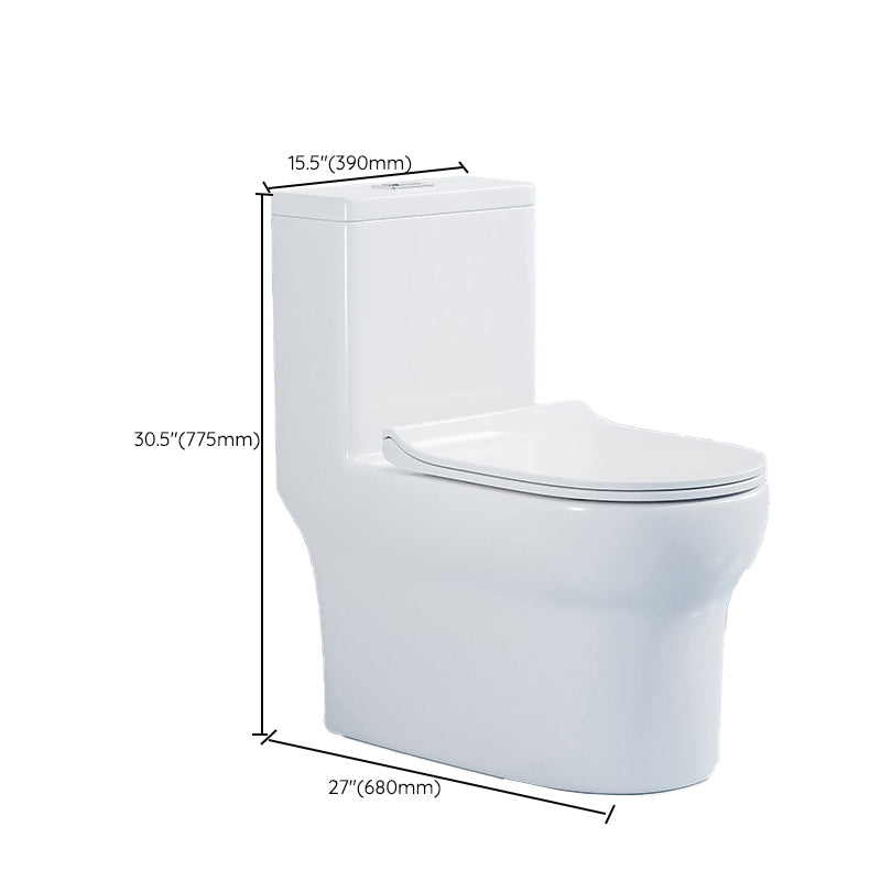 Traditional All-In-One Toilet Floor Mount Urine Toilet for Bathroom Clearhalo 'Bathroom Remodel & Bathroom Fixtures' 'Home Improvement' 'home_improvement' 'home_improvement_toilets' 'Toilets & Bidets' 'Toilets' 6792692