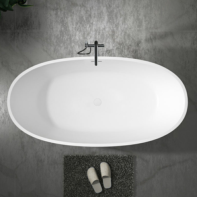 Stone Soaking Modern Bathtub Antique Finish Freestanding Bath Tub Clearhalo 'Bathroom Remodel & Bathroom Fixtures' 'Bathtubs' 'Home Improvement' 'home_improvement' 'home_improvement_bathtubs' 'Showers & Bathtubs' 6792705