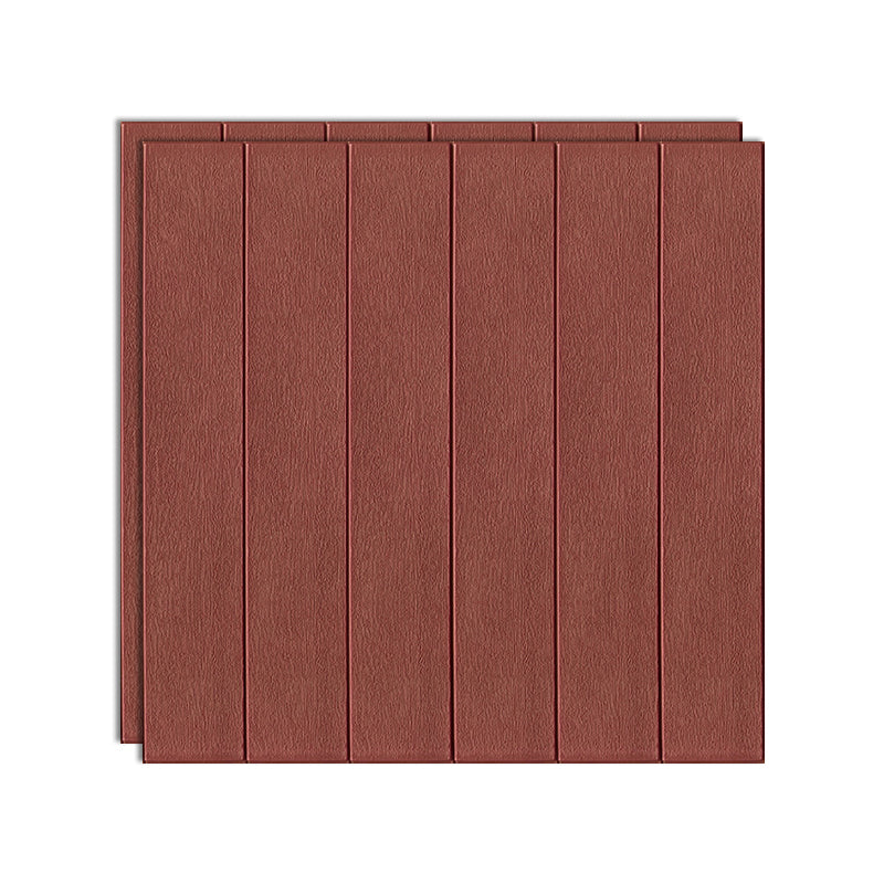 3D Embossed Interior Wall Paneling Peel and Stick Wood Effect Wall Paneling Brown Clearhalo 'Flooring 'Home Improvement' 'home_improvement' 'home_improvement_wall_paneling' 'Wall Paneling' 'wall_paneling' 'Walls & Ceilings' Walls and Ceiling' 6799485