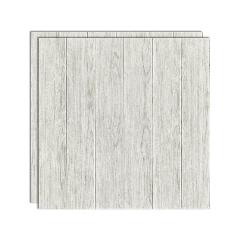 3D Embossed Interior Wall Paneling Peel and Stick Wood Effect Wall Paneling Gloss White Clearhalo 'Flooring 'Home Improvement' 'home_improvement' 'home_improvement_wall_paneling' 'Wall Paneling' 'wall_paneling' 'Walls & Ceilings' Walls and Ceiling' 6799492