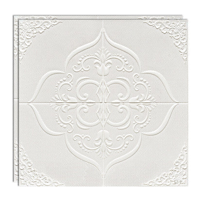 Industrial Wall Plank 3D Printing Bathroom Wall Panels Set of 2 White Clearhalo 'Flooring 'Home Improvement' 'home_improvement' 'home_improvement_wall_paneling' 'Wall Paneling' 'wall_paneling' 'Walls & Ceilings' Walls and Ceiling' 6799574