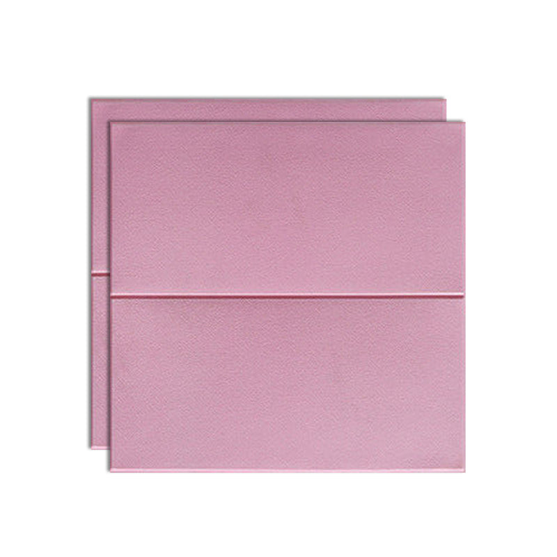 Glam Wall Access Panel Peel and Stick Wall Access Panel for Living Room and Bedroom Pink 0.18"H Clearhalo 'Flooring 'Home Improvement' 'home_improvement' 'home_improvement_wall_paneling' 'Wall Paneling' 'wall_paneling' 'Walls & Ceilings' Walls and Ceiling' 6799642
