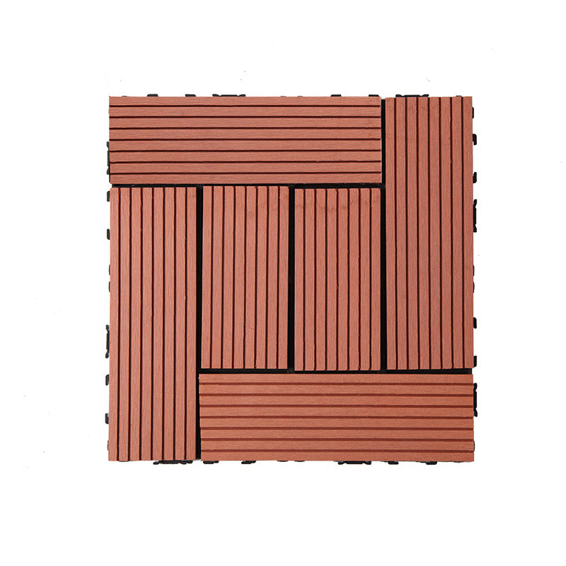 Rectangle Engineered Floor Tile Water Resistant Parquet Wooden Floor for Balcony Red Wood Transformation Clearhalo 'Flooring 'Hardwood Flooring' 'hardwood_flooring' 'Home Improvement' 'home_improvement' 'home_improvement_hardwood_flooring' Walls and Ceiling' 6799722