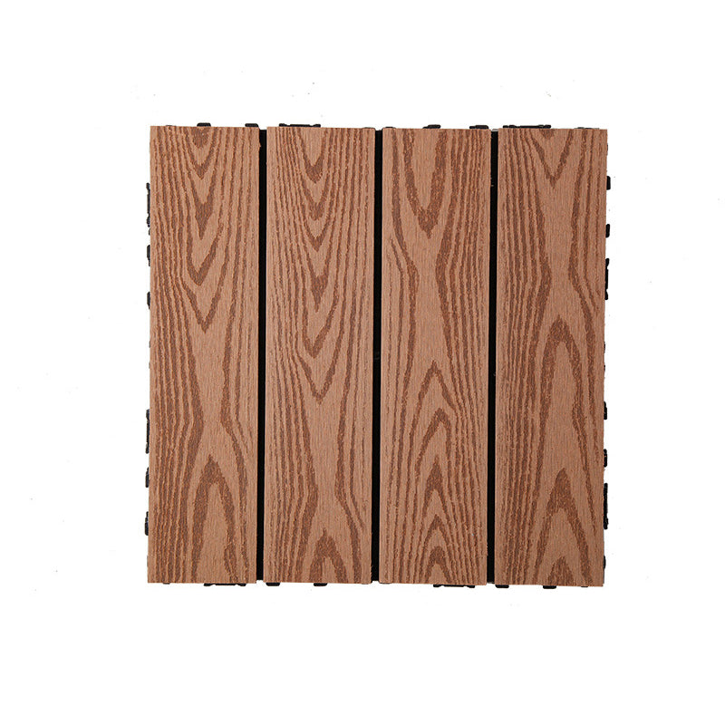 Rectangle Engineered Floor Tile Water Resistant Parquet Wooden Floor for Balcony Wood Embossed Clearhalo 'Flooring 'Hardwood Flooring' 'hardwood_flooring' 'Home Improvement' 'home_improvement' 'home_improvement_hardwood_flooring' Walls and Ceiling' 6799730