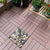 Square Engineered Wooden Floor Water Resistant Smooth Floor Tile for Patio Garden Coffee Clearhalo 'Flooring 'Hardwood Flooring' 'hardwood_flooring' 'Home Improvement' 'home_improvement' 'home_improvement_hardwood_flooring' Walls and Ceiling' 6799750