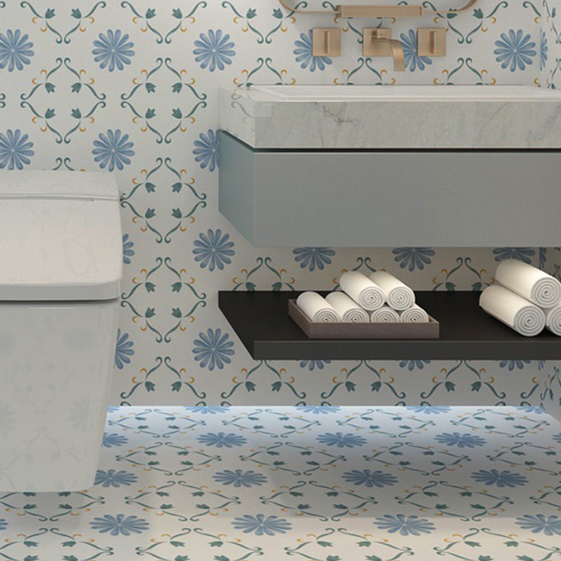 Patterned Vinyl Flooring Peel and Stick Vinyl Flooring with Square Edge Clearhalo 'Flooring 'Home Improvement' 'home_improvement' 'home_improvement_vinyl_flooring' 'Vinyl Flooring' 'vinyl_flooring' Walls and Ceiling' 6799802