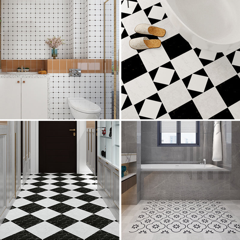 Patterned Vinyl Flooring Peel and Stick Vinyl Flooring with Square Edge Clearhalo 'Flooring 'Home Improvement' 'home_improvement' 'home_improvement_vinyl_flooring' 'Vinyl Flooring' 'vinyl_flooring' Walls and Ceiling' 6799803