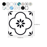 Patterned Vinyl Flooring Peel and Stick Vinyl Flooring with Square Edge Clearhalo 'Flooring 'Home Improvement' 'home_improvement' 'home_improvement_vinyl_flooring' 'Vinyl Flooring' 'vinyl_flooring' Walls and Ceiling' 6799810