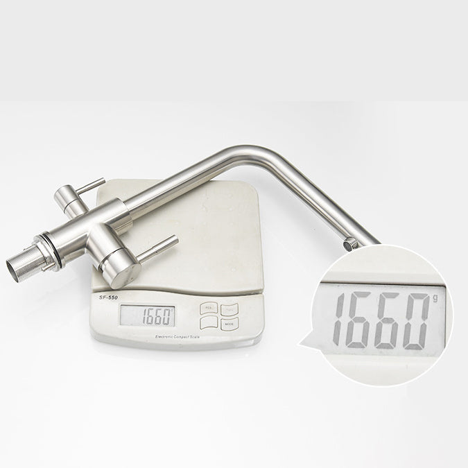 Modern Kitchen Faucet Lever High Arc Deck Mounted Kitchen Faucet Clearhalo 'Home Improvement' 'home_improvement' 'home_improvement_kitchen_faucets' 'Kitchen Faucets' 'Kitchen Remodel & Kitchen Fixtures' 'Kitchen Sinks & Faucet Components' 'kitchen_faucets' 6800004