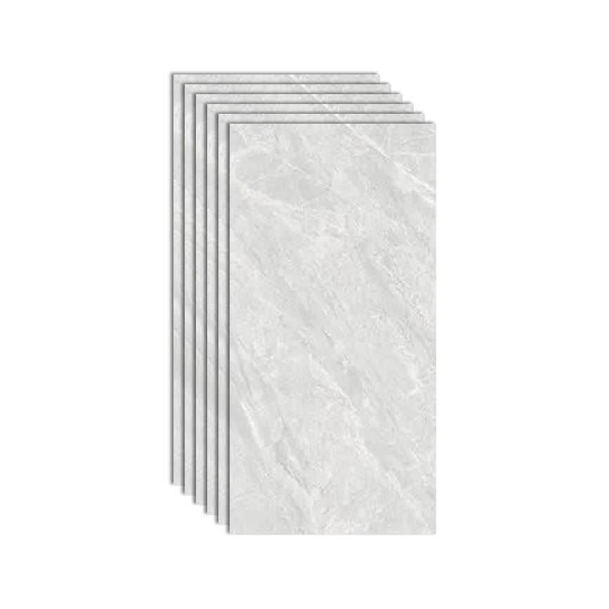 Floor & Wall Tile Marble Print Rectangle Living Room Indoor Floor Tile Textured White Clearhalo 'Floor Tiles & Wall Tiles' 'floor_tiles_wall_tiles' 'Flooring 'Home Improvement' 'home_improvement' 'home_improvement_floor_tiles_wall_tiles' Walls and Ceiling' 6800062