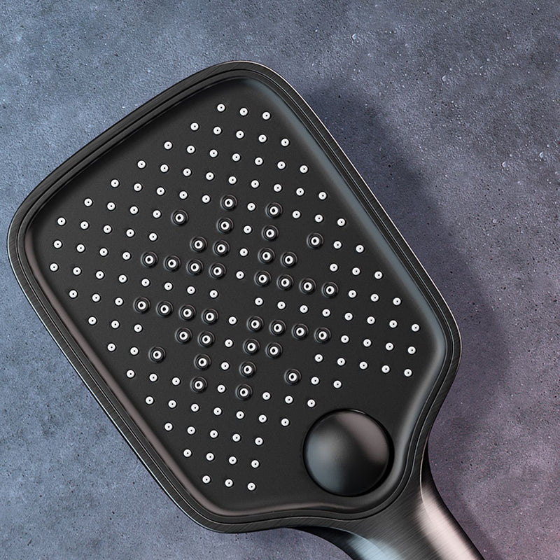 Modern Brass Shower Faucet Adjustable Spray Pattern Wall Mounted Shower Combo Clearhalo 'Bathroom Remodel & Bathroom Fixtures' 'Home Improvement' 'home_improvement' 'home_improvement_shower_faucets' 'Shower Faucets & Systems' 'shower_faucets' 'Showers & Bathtubs Plumbing' 'Showers & Bathtubs' 6800123