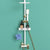 Modern Shower System Metal Adjustable Shower Head Wall Mounted Shower Head Combo White-Gold Right Shower 3 Clearhalo 'Bathroom Remodel & Bathroom Fixtures' 'Home Improvement' 'home_improvement' 'home_improvement_shower_faucets' 'Shower Faucets & Systems' 'shower_faucets' 'Showers & Bathtubs Plumbing' 'Showers & Bathtubs' 6800213