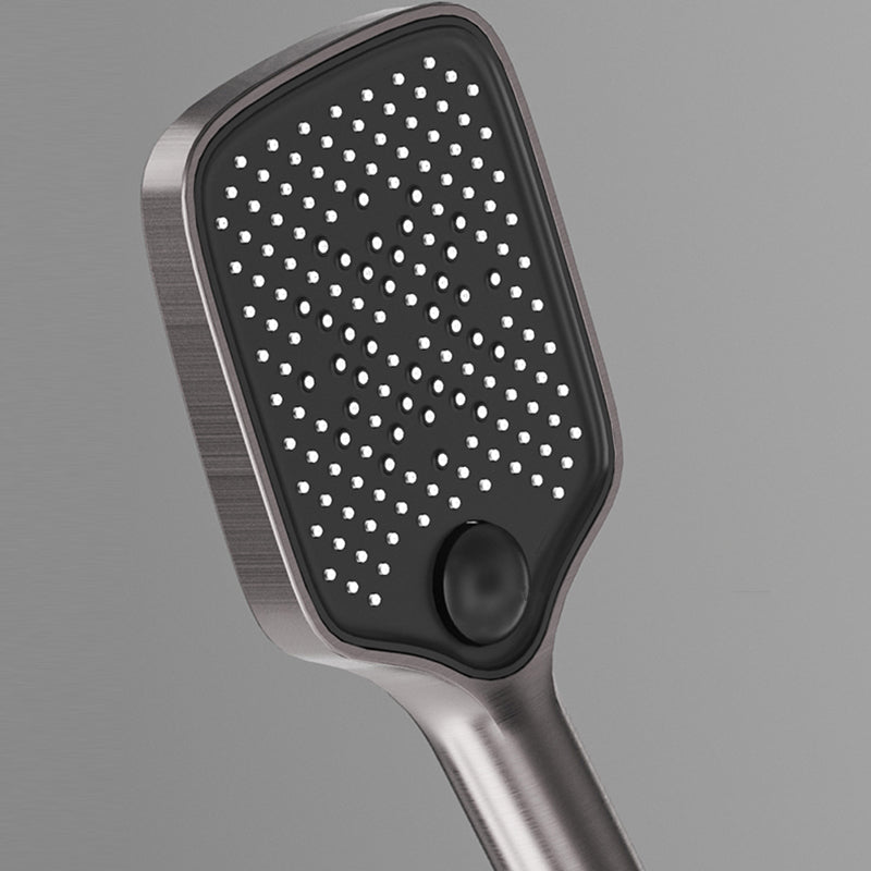 Modern Shower Head Combo Brass Swivel Slide Bar Included Wall Mounted Shower System Clearhalo 'Bathroom Remodel & Bathroom Fixtures' 'Home Improvement' 'home_improvement' 'home_improvement_shower_faucets' 'Shower Faucets & Systems' 'shower_faucets' 'Showers & Bathtubs Plumbing' 'Showers & Bathtubs' 6800244