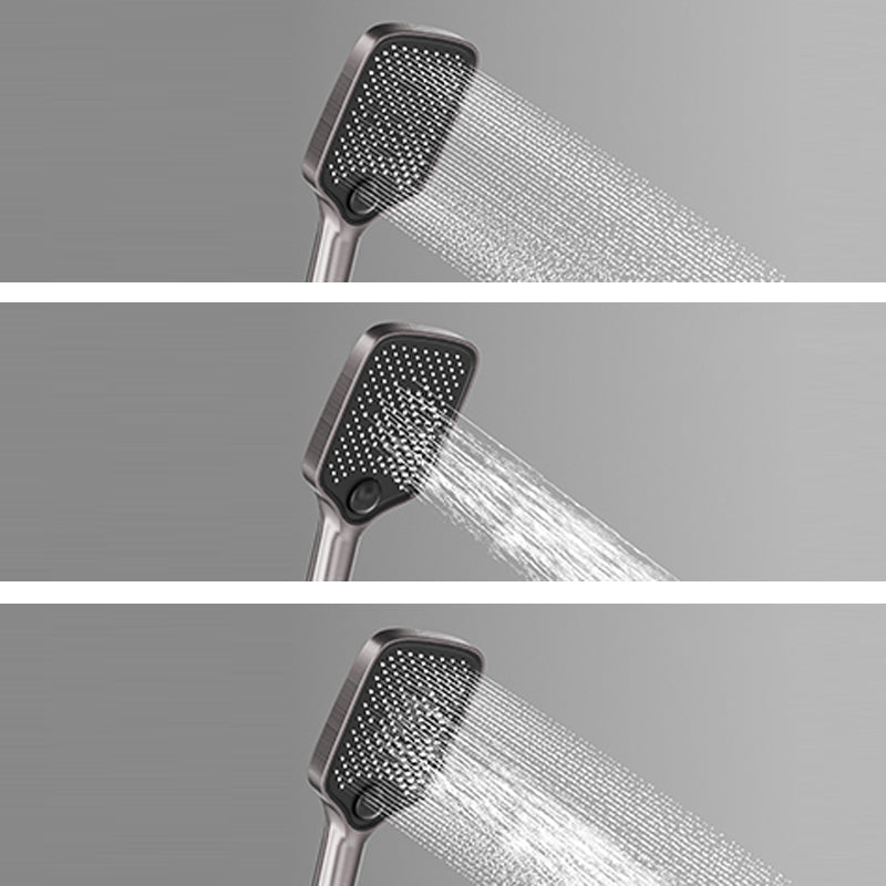 Modern Shower Head Combo Brass Swivel Slide Bar Included Wall Mounted Shower System Clearhalo 'Bathroom Remodel & Bathroom Fixtures' 'Home Improvement' 'home_improvement' 'home_improvement_shower_faucets' 'Shower Faucets & Systems' 'shower_faucets' 'Showers & Bathtubs Plumbing' 'Showers & Bathtubs' 6800251