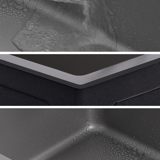 Modern Style Kitchen Sink Stainless Steel Drop-In Noise-cancelling Design Kitchen Sink Clearhalo 'Home Improvement' 'home_improvement' 'home_improvement_kitchen_sinks' 'Kitchen Remodel & Kitchen Fixtures' 'Kitchen Sinks & Faucet Components' 'Kitchen Sinks' 'kitchen_sinks' 6800338