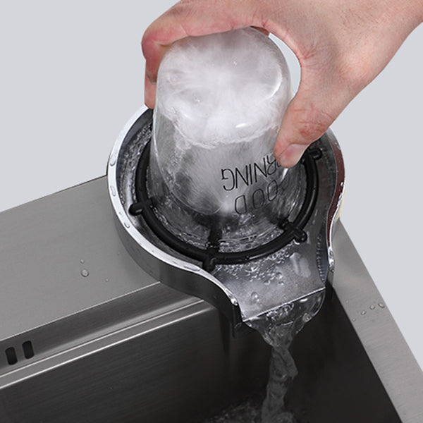 Modern Style Kitchen Sink Stainless Steel Drop-In Noise-cancelling Design Kitchen Sink Clearhalo 'Home Improvement' 'home_improvement' 'home_improvement_kitchen_sinks' 'Kitchen Remodel & Kitchen Fixtures' 'Kitchen Sinks & Faucet Components' 'Kitchen Sinks' 'kitchen_sinks' 6800342