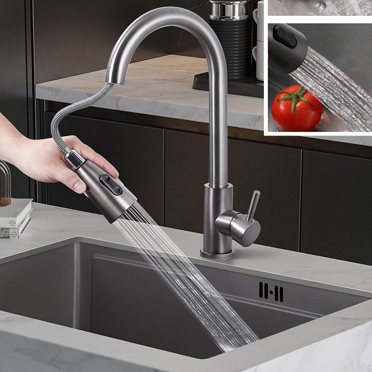 Modern Style Kitchen Sink Stainless Steel Drop-In Noise-cancelling Design Kitchen Sink Clearhalo 'Home Improvement' 'home_improvement' 'home_improvement_kitchen_sinks' 'Kitchen Remodel & Kitchen Fixtures' 'Kitchen Sinks & Faucet Components' 'Kitchen Sinks' 'kitchen_sinks' 6800347