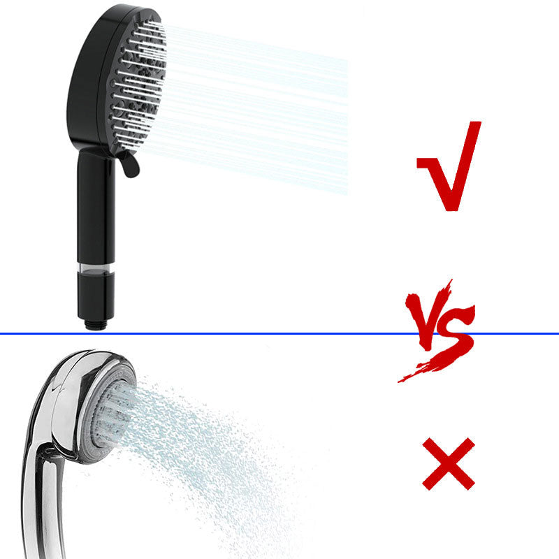 10 Function Shower Head with Spray Gun Booster Filter Handheld Shower Head Clearhalo 'Bathroom Remodel & Bathroom Fixtures' 'Home Improvement' 'home_improvement' 'home_improvement_shower_heads' 'Shower Heads' 'shower_heads' 'Showers & Bathtubs Plumbing' 'Showers & Bathtubs' 6800634