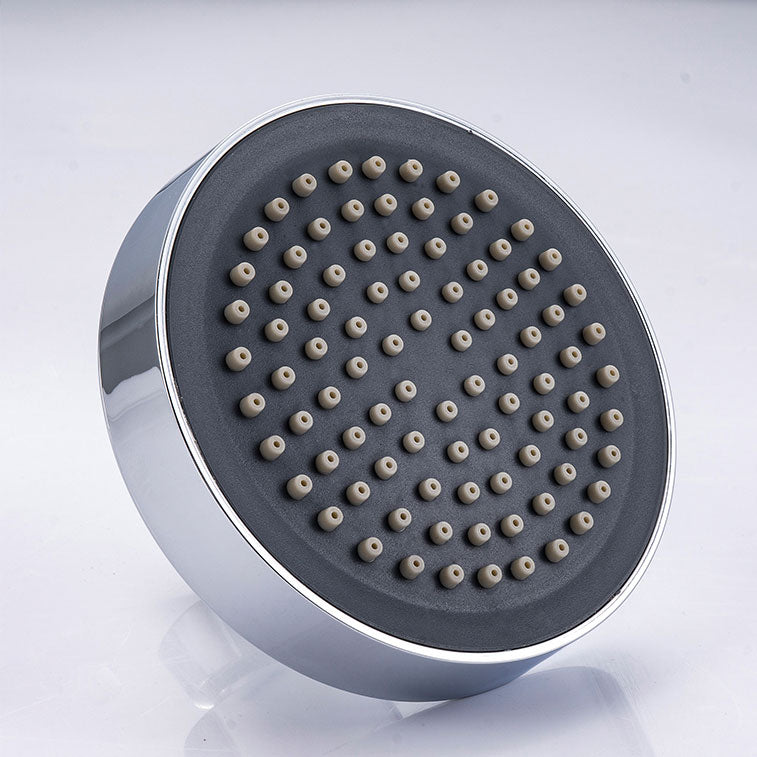 Round Small Top Shower Head Wall-Mount Adjustable Shower Head Clearhalo 'Bathroom Remodel & Bathroom Fixtures' 'Home Improvement' 'home_improvement' 'home_improvement_shower_heads' 'Shower Heads' 'shower_heads' 'Showers & Bathtubs Plumbing' 'Showers & Bathtubs' 6800645