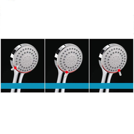 High Pressure 8 Inch Shower Set 3 Function Hand Shower Stainless Steel Square Top Spray Clearhalo 'Bathroom Remodel & Bathroom Fixtures' 'Home Improvement' 'home_improvement' 'home_improvement_shower_heads' 'Shower Heads' 'shower_heads' 'Showers & Bathtubs Plumbing' 'Showers & Bathtubs' 6800708