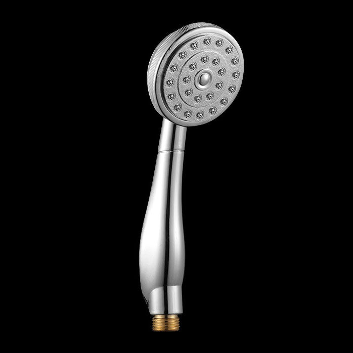 Contemporary Shower Head Metal Handheld Shower Head with Adjustable Water Flow Clearhalo 'Bathroom Remodel & Bathroom Fixtures' 'Home Improvement' 'home_improvement' 'home_improvement_shower_heads' 'Shower Heads' 'shower_heads' 'Showers & Bathtubs Plumbing' 'Showers & Bathtubs' 6800716
