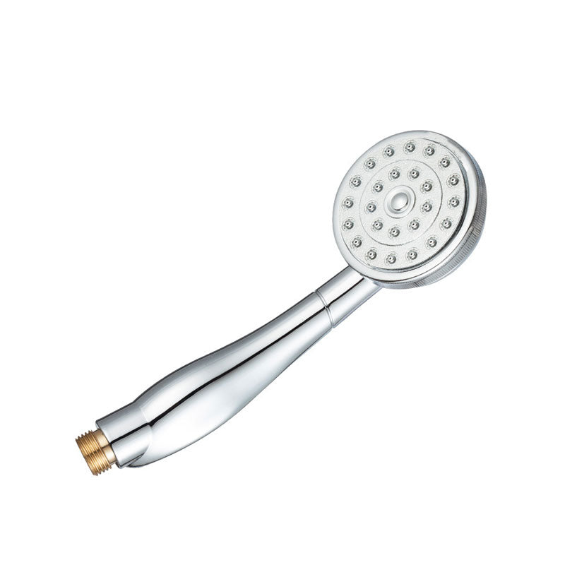 Contemporary Shower Head Metal Handheld Shower Head with Adjustable Water Flow Clearhalo 'Bathroom Remodel & Bathroom Fixtures' 'Home Improvement' 'home_improvement' 'home_improvement_shower_heads' 'Shower Heads' 'shower_heads' 'Showers & Bathtubs Plumbing' 'Showers & Bathtubs' 6800720