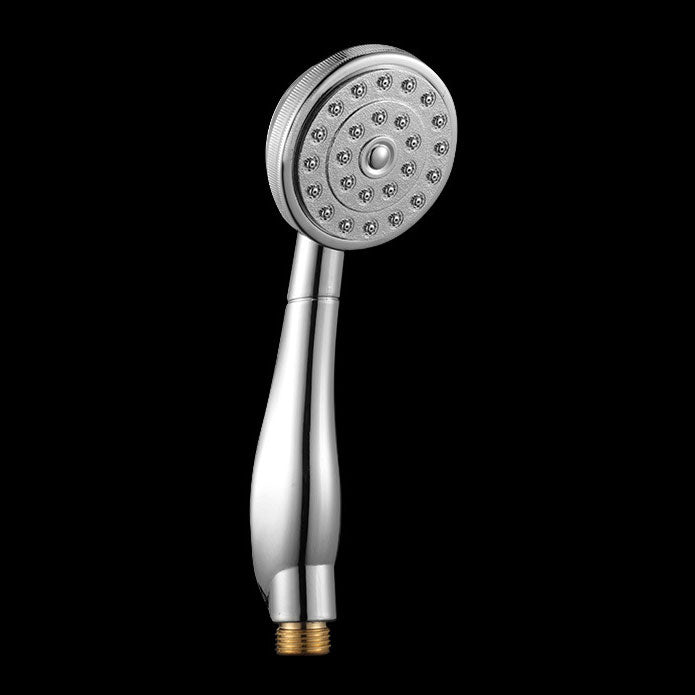 Contemporary Shower Head Metal Handheld Shower Head with Adjustable Water Flow Matte Silver Hand Shower Clearhalo 'Bathroom Remodel & Bathroom Fixtures' 'Home Improvement' 'home_improvement' 'home_improvement_shower_heads' 'Shower Heads' 'shower_heads' 'Showers & Bathtubs Plumbing' 'Showers & Bathtubs' 6800721
