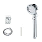 Metal Shower Head Modern Handheld Shower Head with Adjustable Spray Pattern Silver Shower Heads & Hose & Wall pedestal Clearhalo 'Bathroom Remodel & Bathroom Fixtures' 'Home Improvement' 'home_improvement' 'home_improvement_shower_heads' 'Shower Heads' 'shower_heads' 'Showers & Bathtubs Plumbing' 'Showers & Bathtubs' 6800741