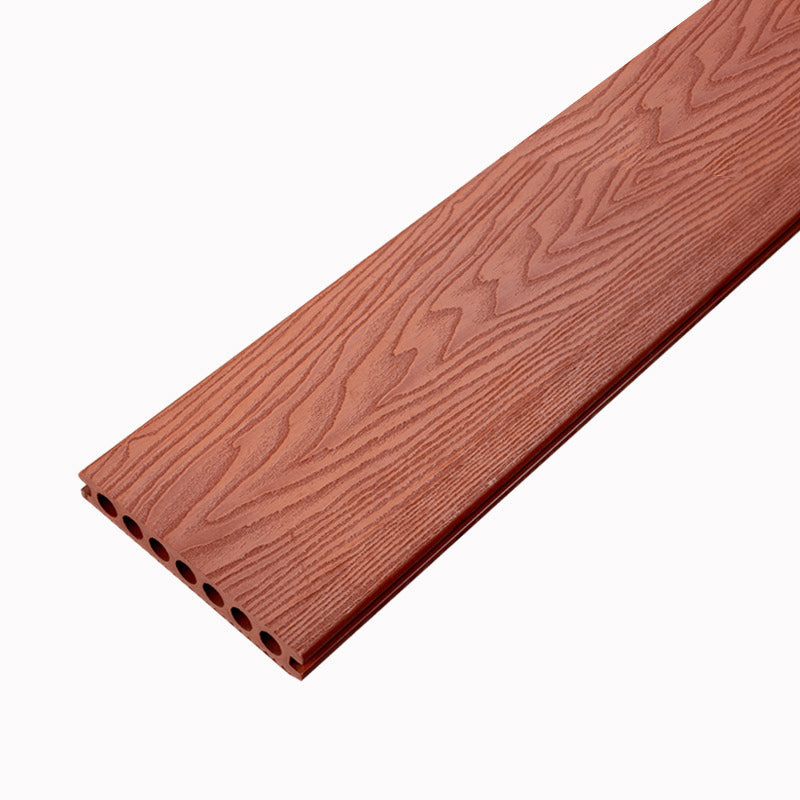 Rectangle Engineered Wooden Floor Water Resistant Smooth Floor Tile for Patio Garden Red Wood Clearhalo 'Flooring 'Hardwood Flooring' 'hardwood_flooring' 'Home Improvement' 'home_improvement' 'home_improvement_hardwood_flooring' Walls and Ceiling' 6802068