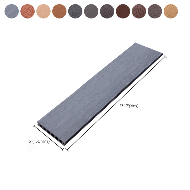 Rectangle Engineered Wooden Floor Water Resistant Smooth Floor Tile for Patio Garden Clearhalo 'Flooring 'Hardwood Flooring' 'hardwood_flooring' 'Home Improvement' 'home_improvement' 'home_improvement_hardwood_flooring' Walls and Ceiling' 6802089