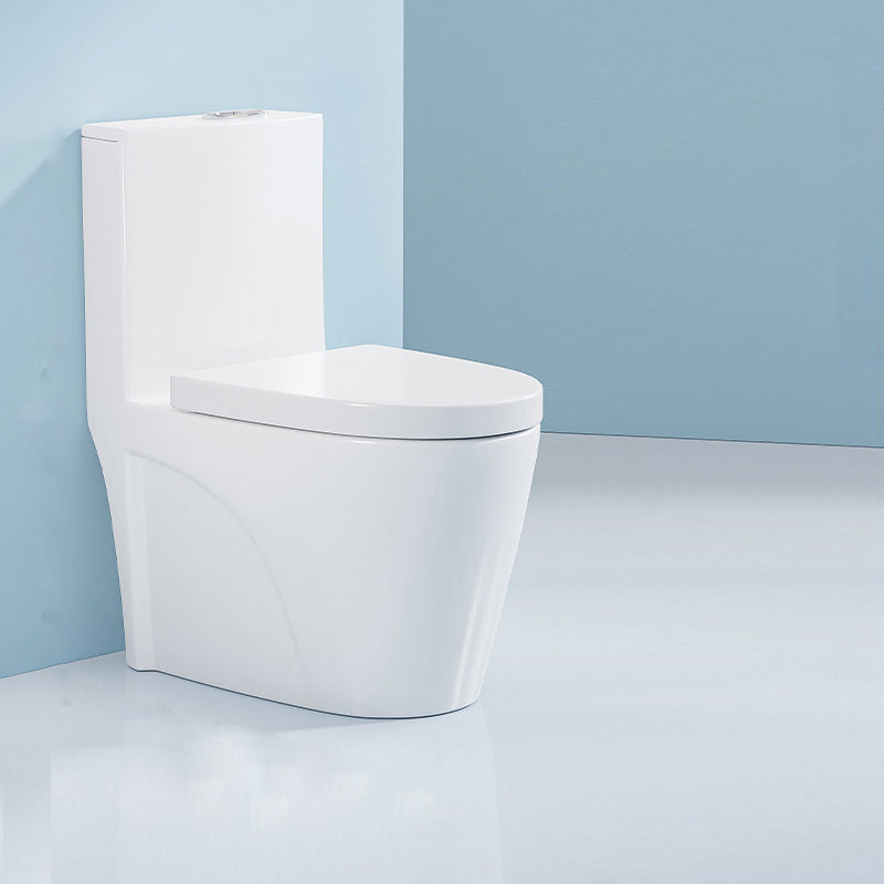 Contemporary Toilet Bowl One Piece Ceramic Urine Toilet with Seat 15"L x 28"W x 31"H 7" Clearhalo 'Bathroom Remodel & Bathroom Fixtures' 'Home Improvement' 'home_improvement' 'home_improvement_toilets' 'Toilets & Bidets' 'Toilets' 6809671