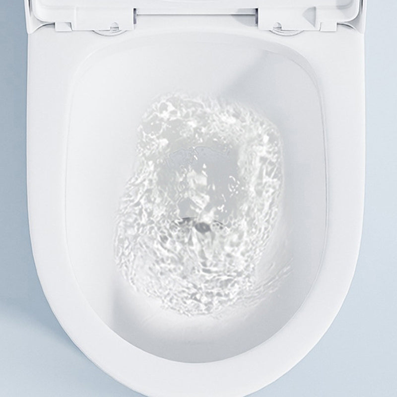 Contemporary Toilet Bowl One Piece Ceramic Urine Toilet with Seat Clearhalo 'Bathroom Remodel & Bathroom Fixtures' 'Home Improvement' 'home_improvement' 'home_improvement_toilets' 'Toilets & Bidets' 'Toilets' 6809677