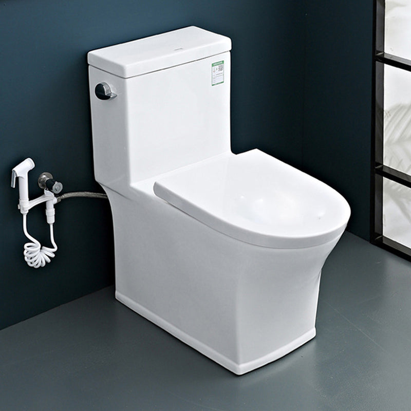 Modern One Piece Flush Toilet Floor Mount Urine Toilet for Bathroom 15"L x 30"W x 29"H 12" Clearhalo 'Bathroom Remodel & Bathroom Fixtures' 'Home Improvement' 'home_improvement' 'home_improvement_toilets' 'Toilets & Bidets' 'Toilets' 6809725
