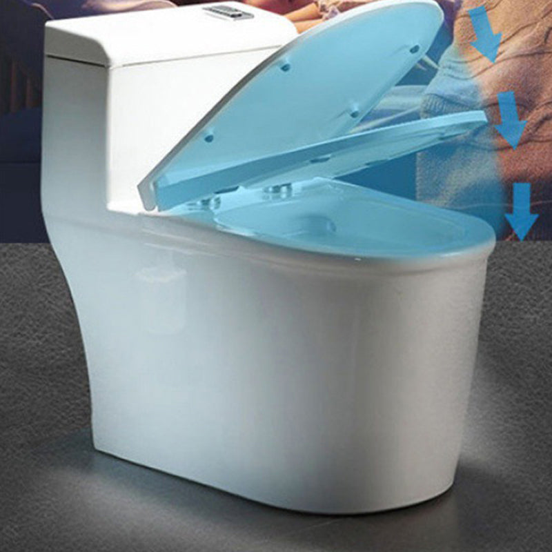 Traditional All-In-One Flush Toilet Floor Mounted Porcelain Siphon Jet Toilet Clearhalo 'Bathroom Remodel & Bathroom Fixtures' 'Home Improvement' 'home_improvement' 'home_improvement_toilets' 'Toilets & Bidets' 'Toilets' 6809776