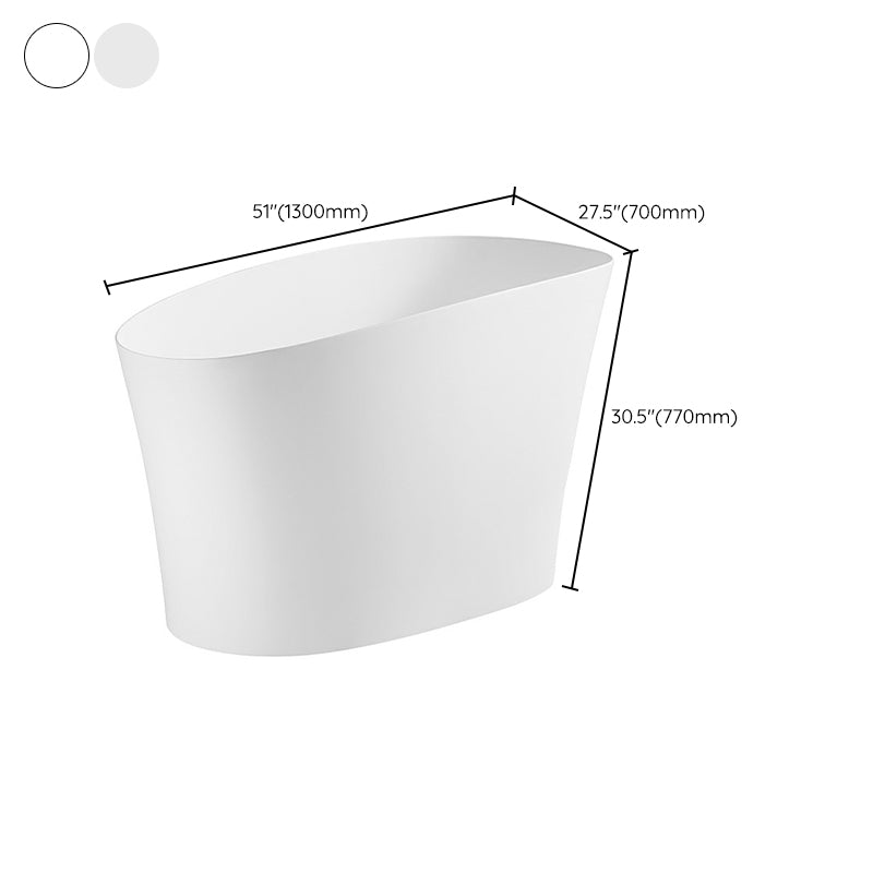 Stone Single Slipper Bathtub Antique Finish Freestanding Bath Tub Clearhalo 'Bathroom Remodel & Bathroom Fixtures' 'Bathtubs' 'Home Improvement' 'home_improvement' 'home_improvement_bathtubs' 'Showers & Bathtubs' 6811878