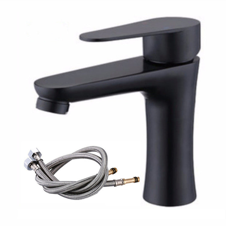 Modern Faucet 1-Handle 1-Hole 304 Stainless Steel Single Level Low Pot Filler Faucet Clearhalo 'Home Improvement' 'home_improvement' 'home_improvement_kitchen_faucets' 'Kitchen Faucets' 'Kitchen Remodel & Kitchen Fixtures' 'Kitchen Sinks & Faucet Components' 'kitchen_faucets' 6818057