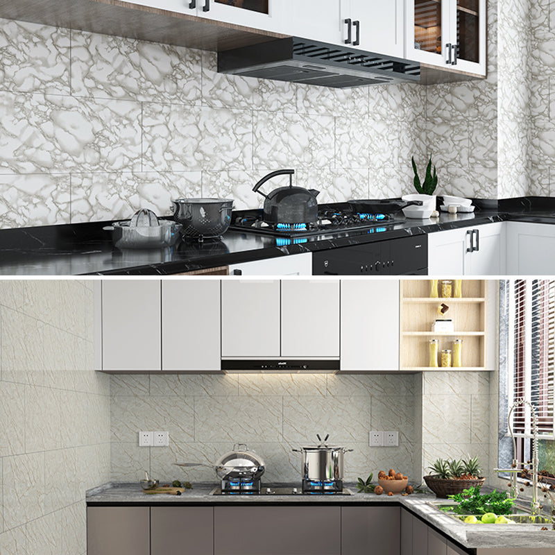 Modern Peel and Stick Backsplash Tile PVC Peel/Stick Backsplash Tile Clearhalo 'Flooring 'Home Improvement' 'home_improvement' 'home_improvement_peel_stick_blacksplash' 'Peel & Stick Backsplash Tile' 'peel_stick_blacksplash' 'Walls & Ceilings' Walls and Ceiling' 6818091
