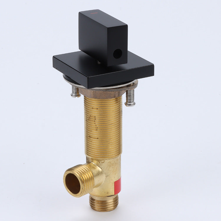 Modern 3 Holes Faucet Solid Color Knob Handle Gooseneck Widespread Faucets for Bathroom Clearhalo 'Bathroom Remodel & Bathroom Fixtures' 'Bathroom Sink Faucets' 'Bathroom Sinks & Faucet Components' 'bathroom_sink_faucets' 'Home Improvement' 'home_improvement' 'home_improvement_bathroom_sink_faucets' 6818305