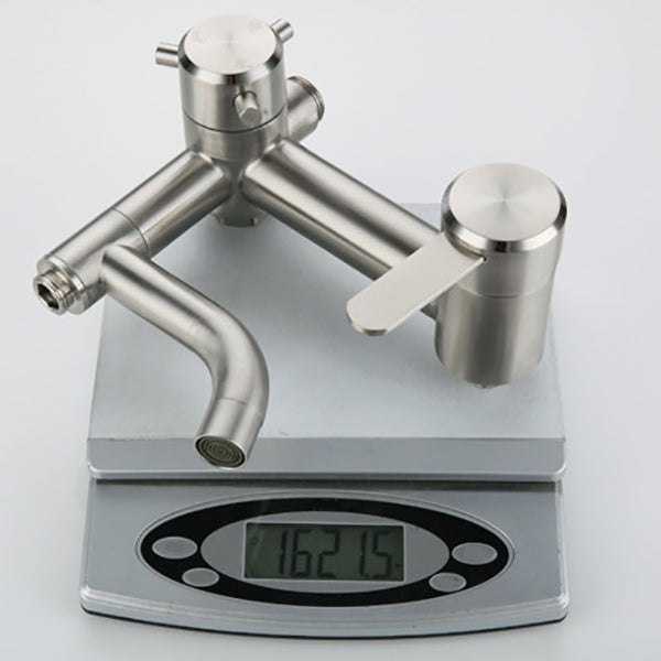 Modern Shower System Stainless Steel Adjustable Shower Head Shower Trim Clearhalo 'Bathroom Remodel & Bathroom Fixtures' 'Home Improvement' 'home_improvement' 'home_improvement_shower_faucets' 'Shower Faucets & Systems' 'shower_faucets' 'Showers & Bathtubs Plumbing' 'Showers & Bathtubs' 6818594