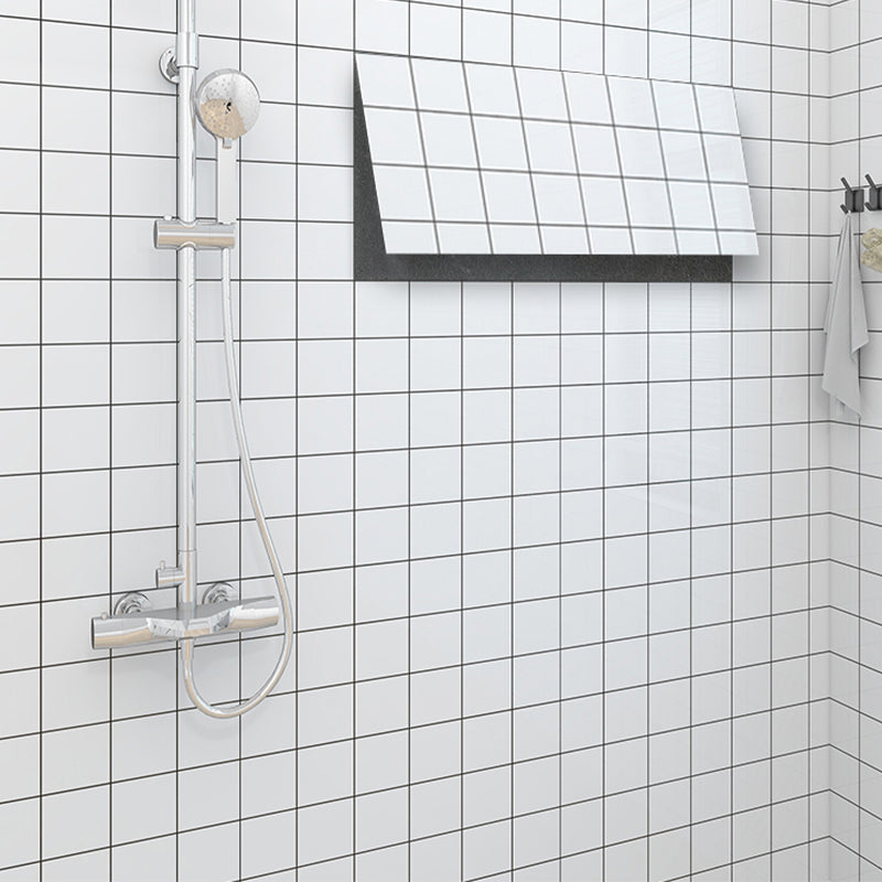 3-Pack PVC Rectangular Peel & Stick Subway Tile Kitchen and Bathroom Backsplash Clearhalo 'Flooring 'Home Improvement' 'home_improvement' 'home_improvement_peel_stick_blacksplash' 'Peel & Stick Backsplash Tile' 'peel_stick_blacksplash' 'Walls & Ceilings' Walls and Ceiling' 6819141