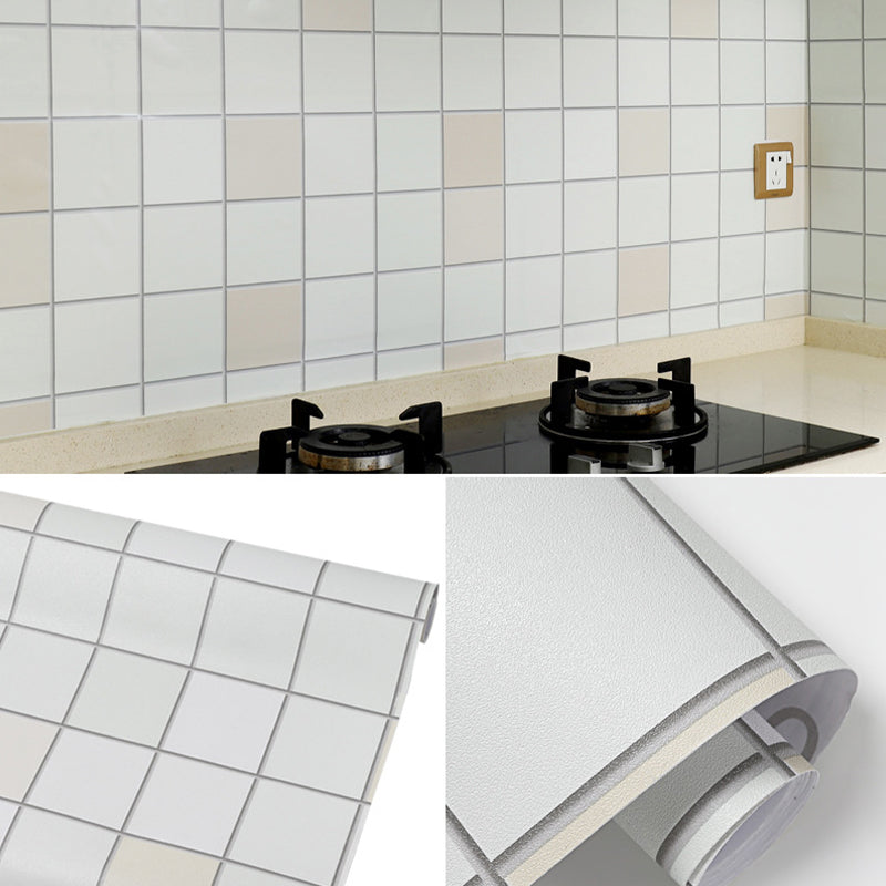 Modern Peel and Stick Tiles PVC Mosaic Tile Peel and Stick Backsplash Tile Clearhalo 'Flooring 'Home Improvement' 'home_improvement' 'home_improvement_peel_stick_blacksplash' 'Peel & Stick Backsplash Tile' 'peel_stick_blacksplash' 'Walls & Ceilings' Walls and Ceiling' 6819175