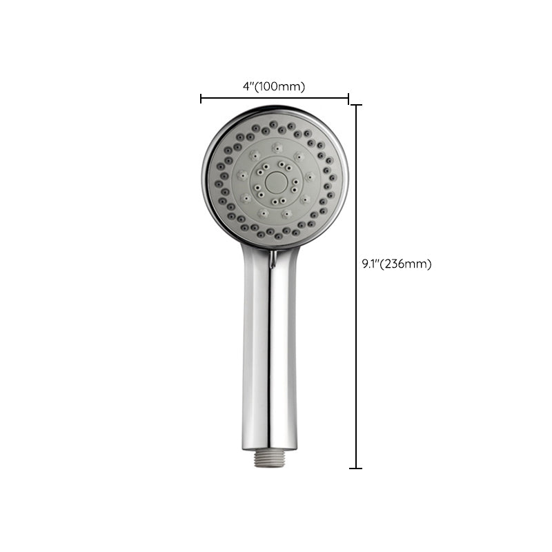 Single Dual Shower Head Square High Arch Shower Head Combo in Chrome Clearhalo 'Bathroom Remodel & Bathroom Fixtures' 'Home Improvement' 'home_improvement' 'home_improvement_shower_heads' 'Shower Heads' 'shower_heads' 'Showers & Bathtubs Plumbing' 'Showers & Bathtubs' 6819646