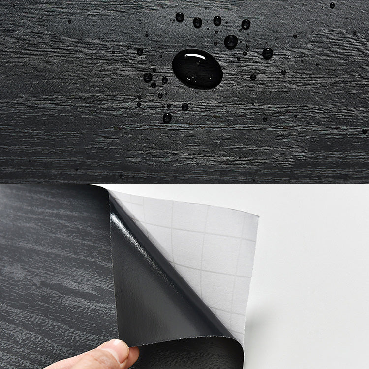 Modern Pearl Wainscoting PVC Wood Grain Wall Access Panel Peel and Stick Wall Tile Clearhalo 'Flooring 'Home Improvement' 'home_improvement' 'home_improvement_wall_paneling' 'Wall Paneling' 'wall_paneling' 'Walls & Ceilings' Walls and Ceiling' 6819704