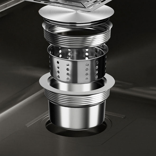 Corrosion Resistant Kitchen Sink Stainless Steel Modern Style Kitchen Sink Clearhalo 'Home Improvement' 'home_improvement' 'home_improvement_kitchen_sinks' 'Kitchen Remodel & Kitchen Fixtures' 'Kitchen Sinks & Faucet Components' 'Kitchen Sinks' 'kitchen_sinks' 6823429